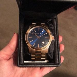 Much Michael Kors Gold oversized Bradshaw Watch